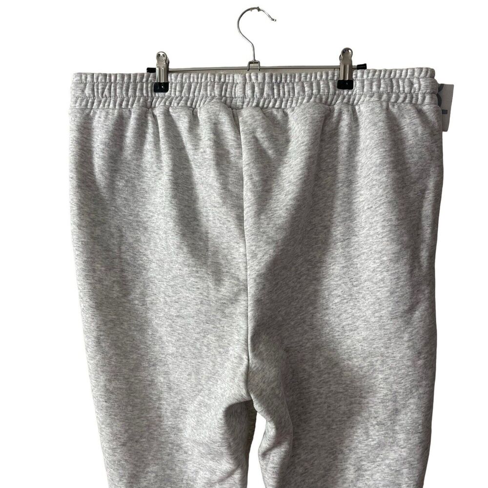 Fabletics Plus 1X Go To Sweatpants Light Heather Gray Pockets NWT Jogger - Picture 8 of 9